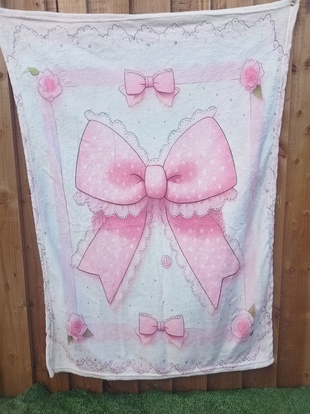 Baby Bow Blanket