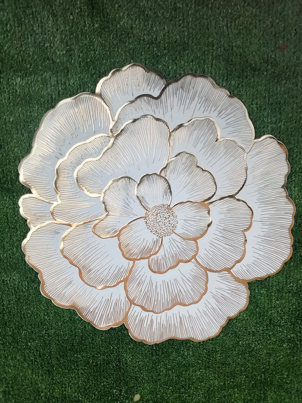 Gold & Cream placemats X4