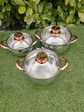 Load image into Gallery viewer, Stainless Pot Set
