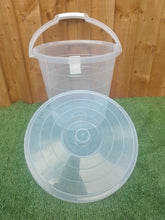 Load image into Gallery viewer, Clear Bucket With Lid 15 Ltr
