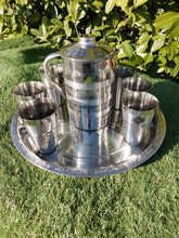 Load image into Gallery viewer, Stainless Jug Set and Tray
