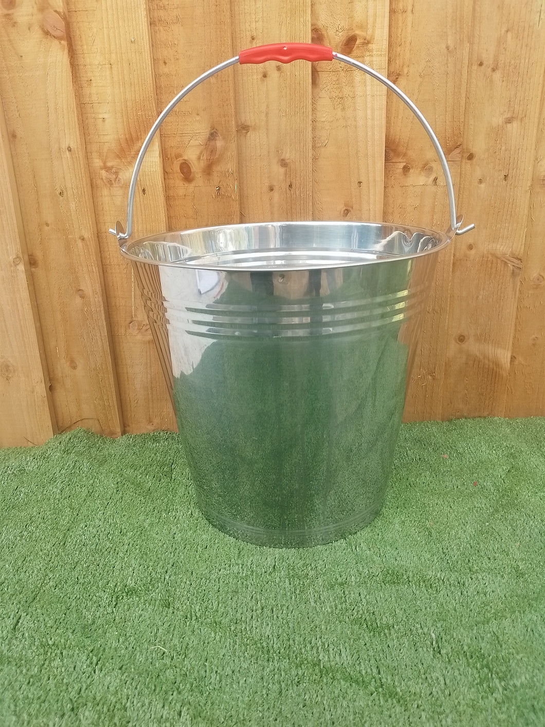 Big Silver Bucket 20 Ltr