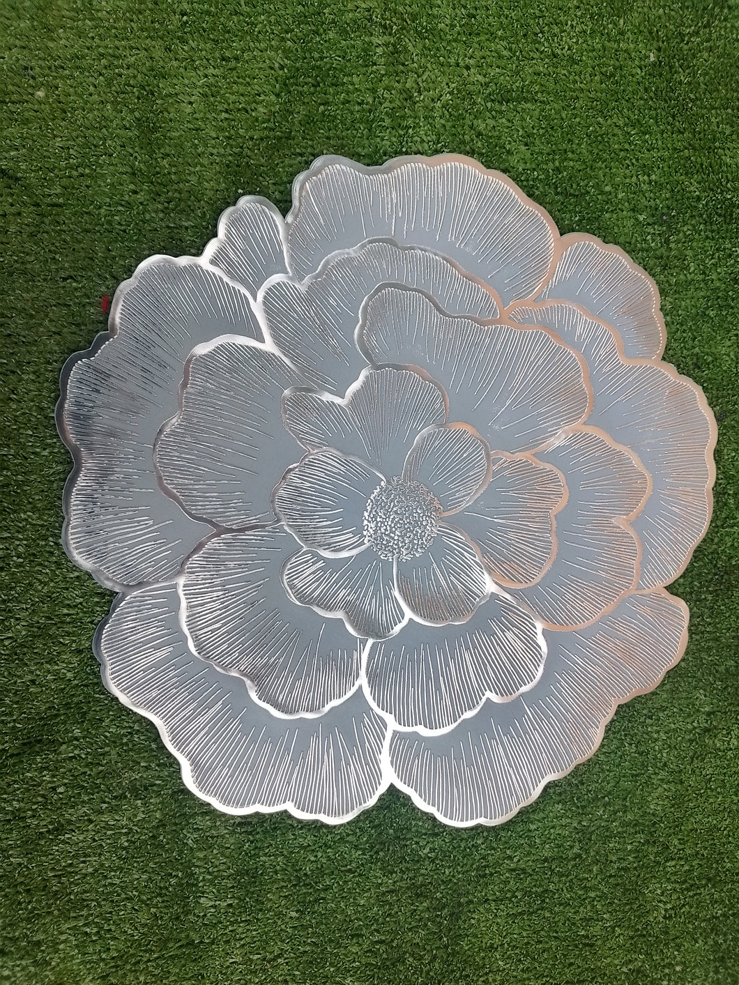 Grey & Silver Placemats x4