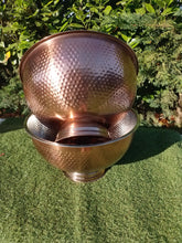 Load image into Gallery viewer, XL copper effect champagne bowl
