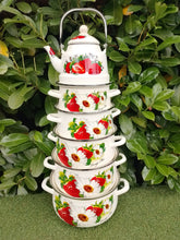 Load image into Gallery viewer, Strawberry Pot Set With Kettle
