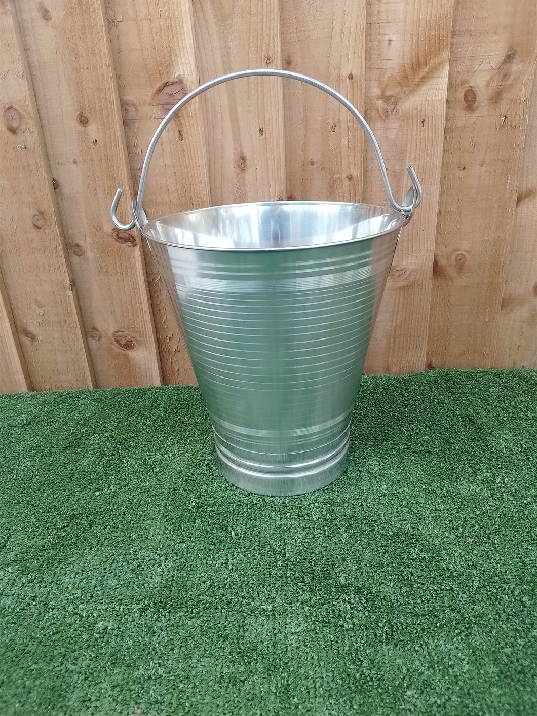 Heavy Stainless Bucket 13ltrs